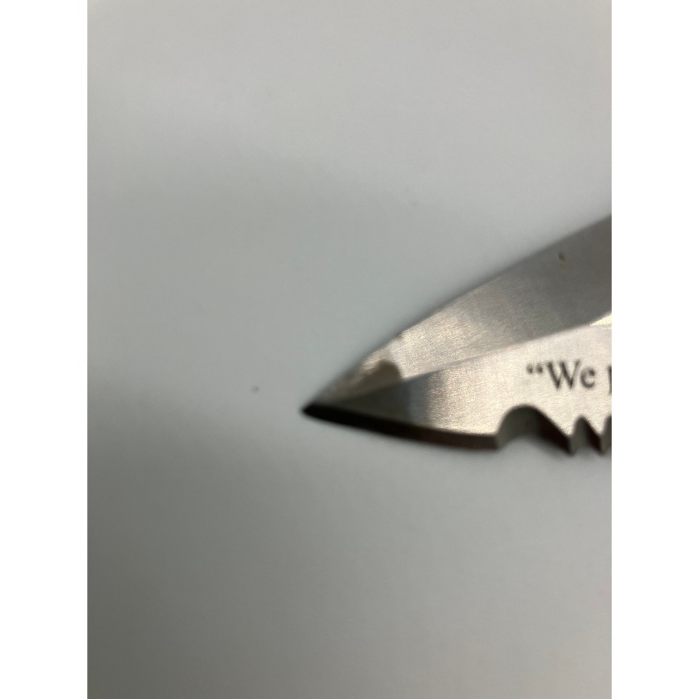 Spyderco Native 5 Lightweight Folding Knife Tan Operation Iraqi Freedom - Picture 9 of 11